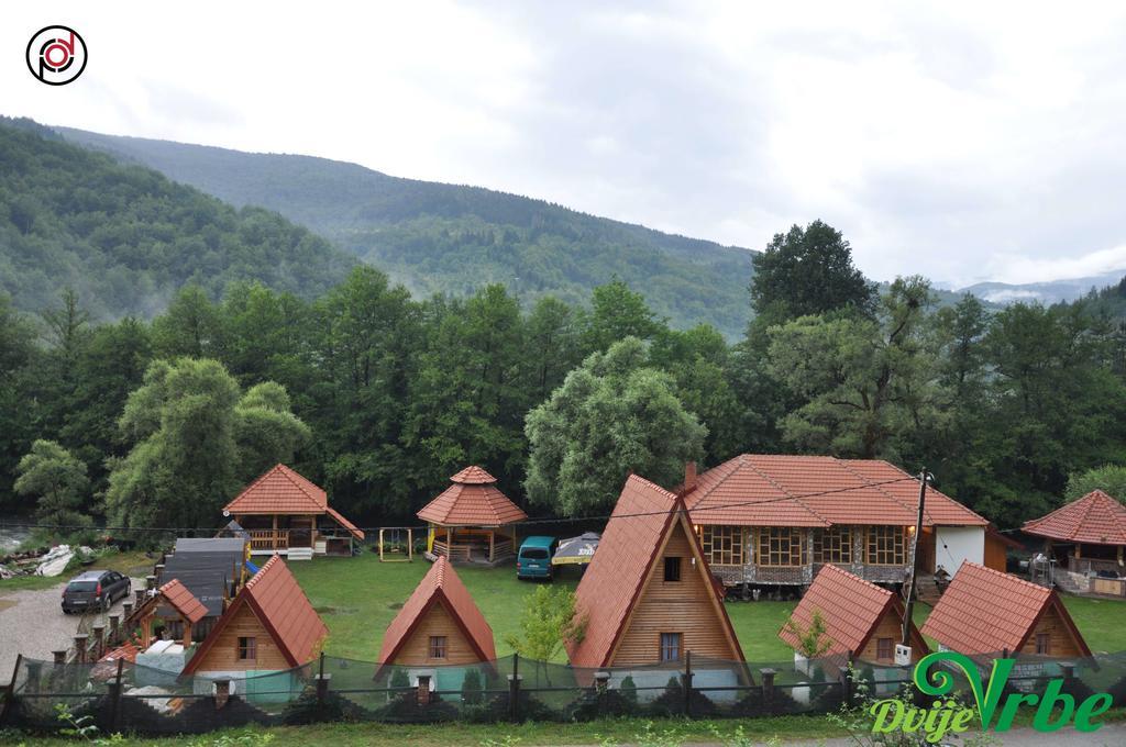 Rafting Kamp Dvije Vrbe Hotel Foca Exterior photo